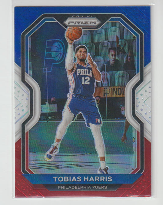 202 Tobias Harris - Philadelphia 76ers Red White Blue Prizm