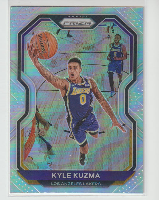 244 Kyle Kuzma - Los Angeles Lakers Silver Prizm