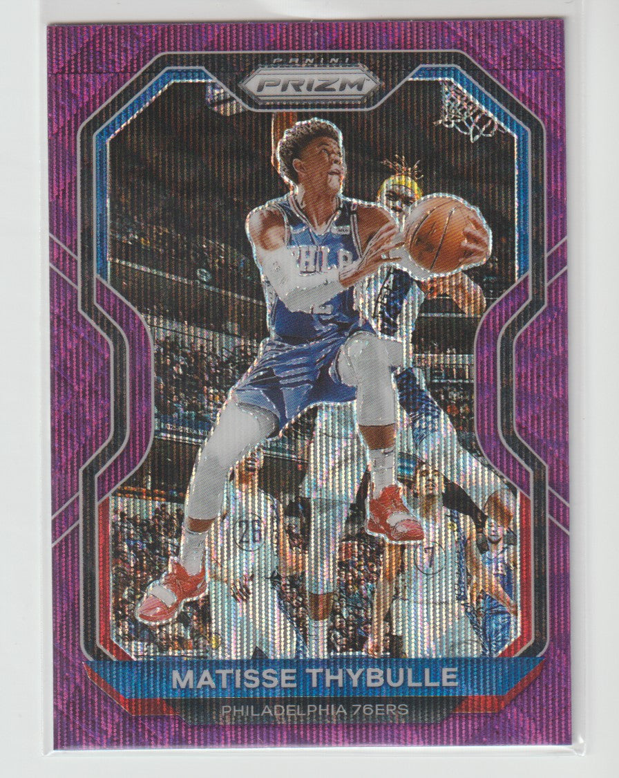 200 Matisse Thybulle - Philadelphia 76ers Purple Wave Prizm