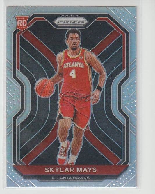 255 Skylar Mays - Atlanta Hawks Silver Prizm