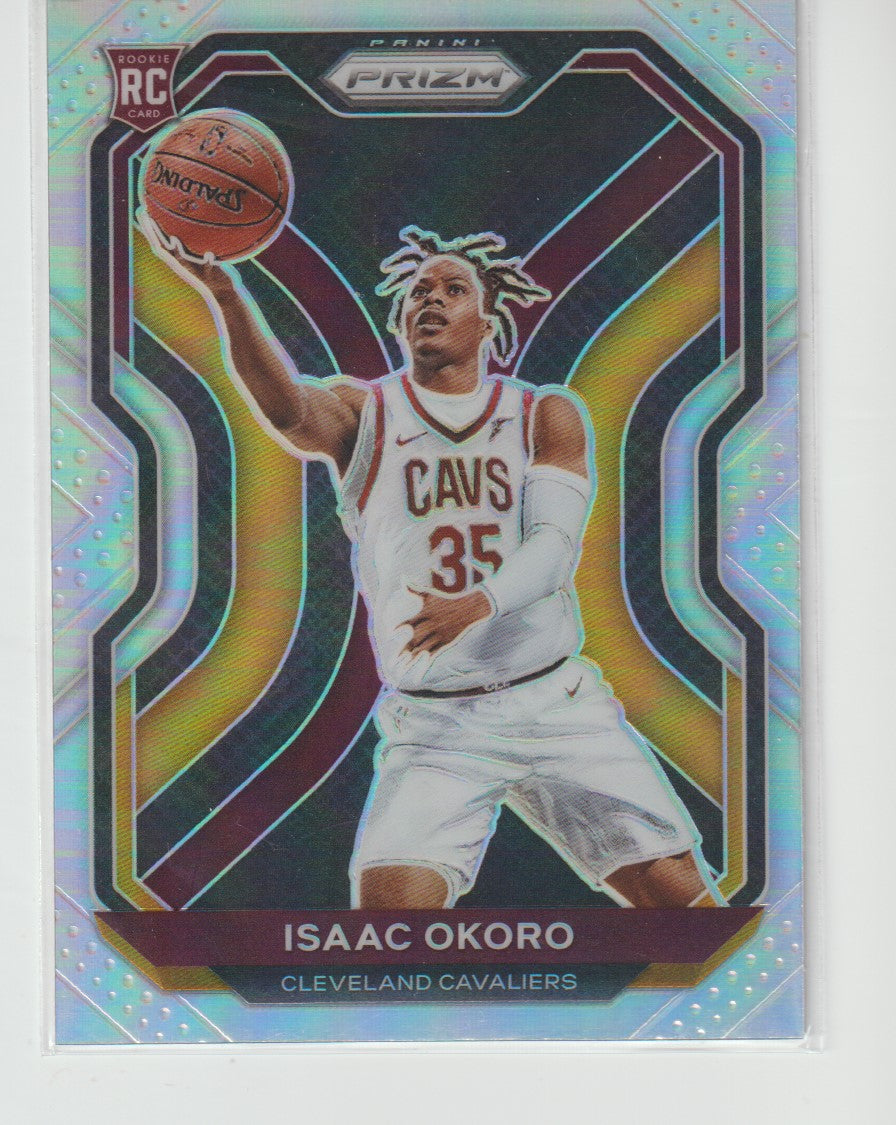 298 Isaac Okoro - Cleveland Cavaliers Silver Prizm