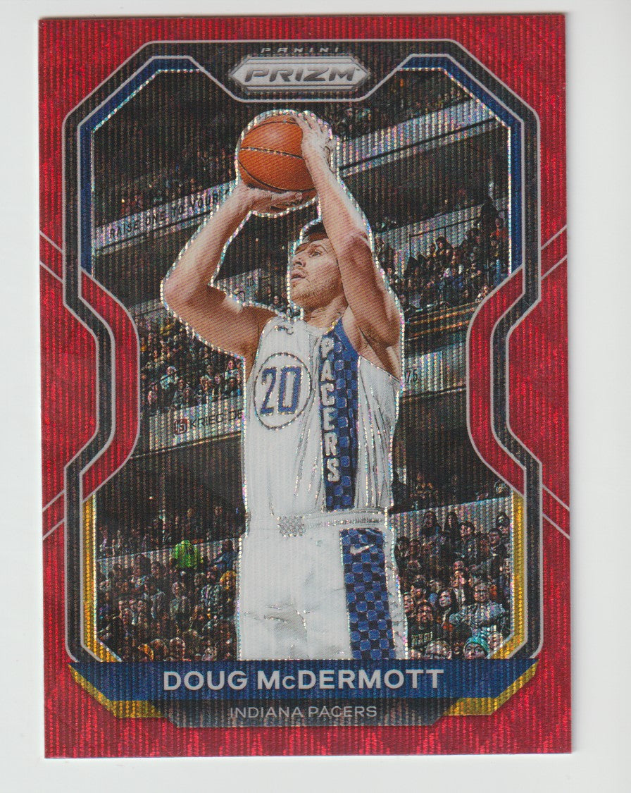 043 Doug McDermott - Indiana Pacers Ruby Wave Prizm