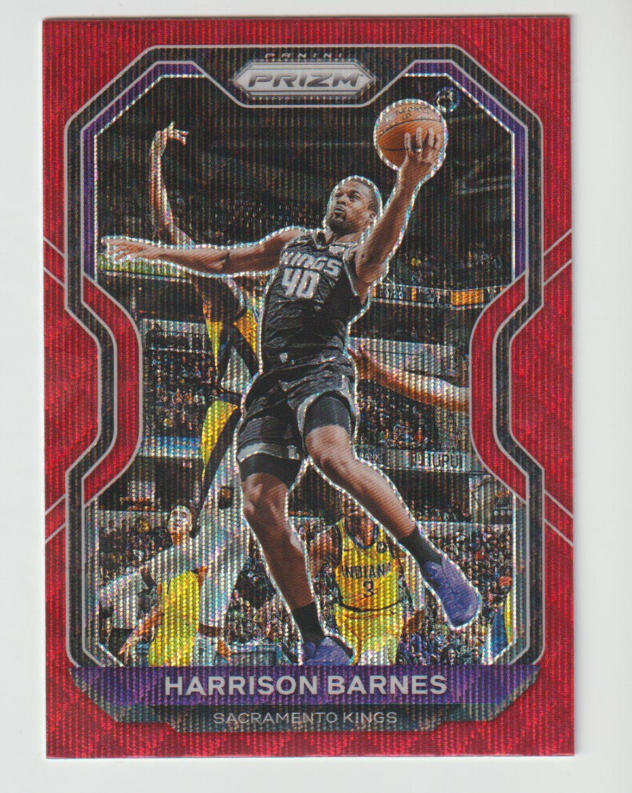 094 Harrison Barnes - Sacramento Kings Ruby Wave Prizm