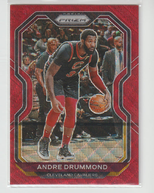 222 Andre Drummond - Cleveland Cavaliers Ruby Wave Prizm