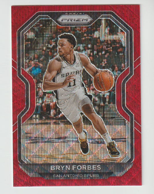 232 Bryn Forbes - San Antonio Spurs Ruby Wave Prizm