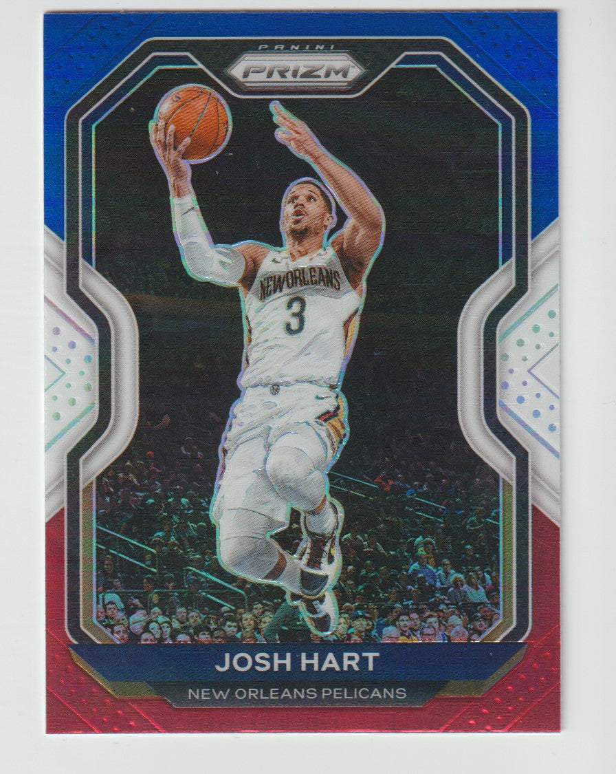 022 Josh Hart - New Orleans Pelicans Red White Blue Prizm