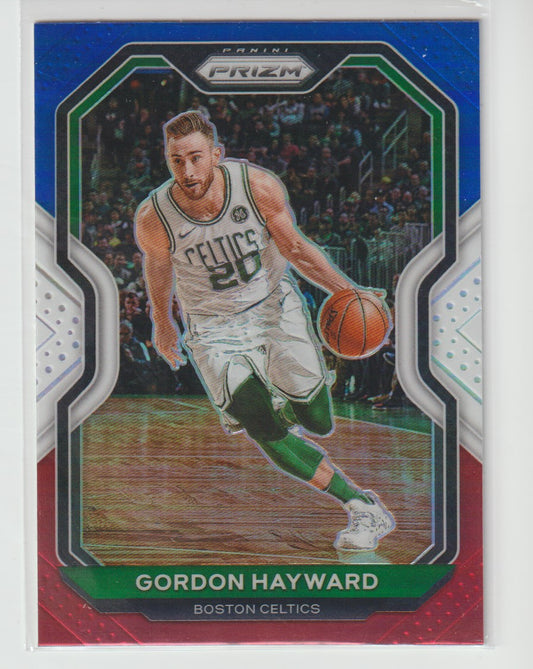 047 Gordon Hayward - Boston Celtics Red White Blue Prizm