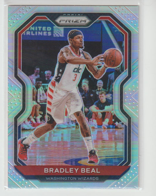 230 Bradley Beal - Washington Wizards Silver Prizm