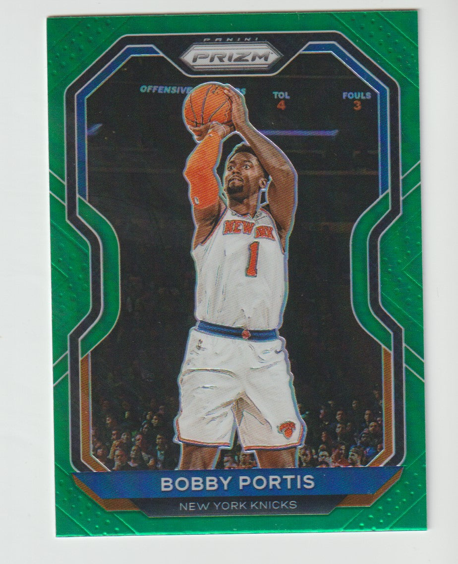 221 Bobby Portis - New York Knicks Green Prizm