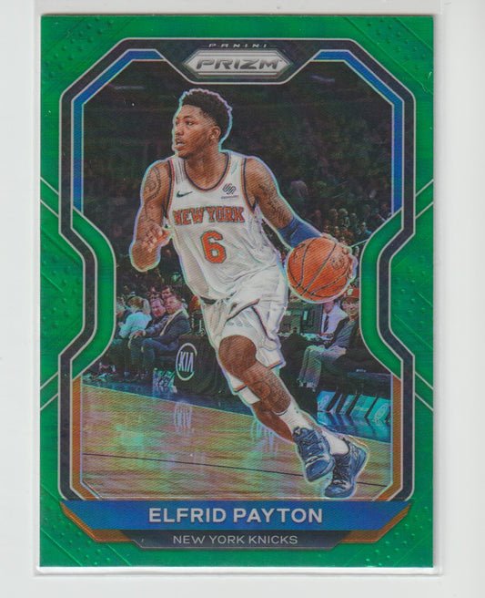 025 Elfrid Payton - New York Knicks Green Prizm