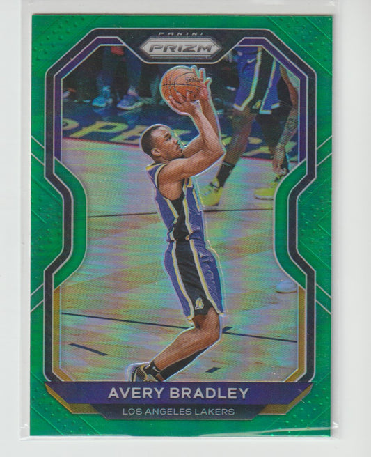 237 Avery Bradley - Los Angeles Lakers Green Prizm