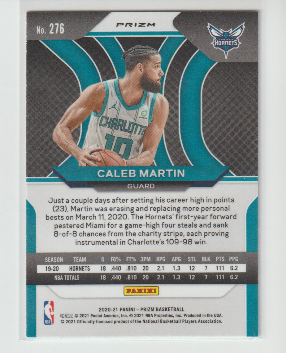 276 Caleb Martin - Charlotte Hornets Green Prizm