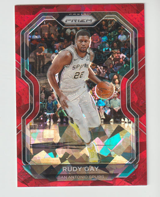 004 Rudy Gay - San Antonio Spurs Red Ice Prizm