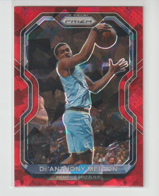 026 De'Anthony Melton - Memphis Grizzlies Red Ice Prizm