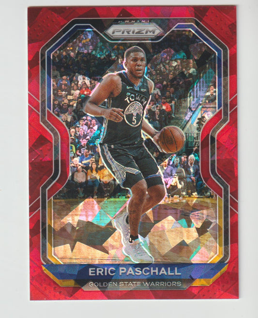 071 Eric Paschall - Golden State Warriors Red Ice Prizm