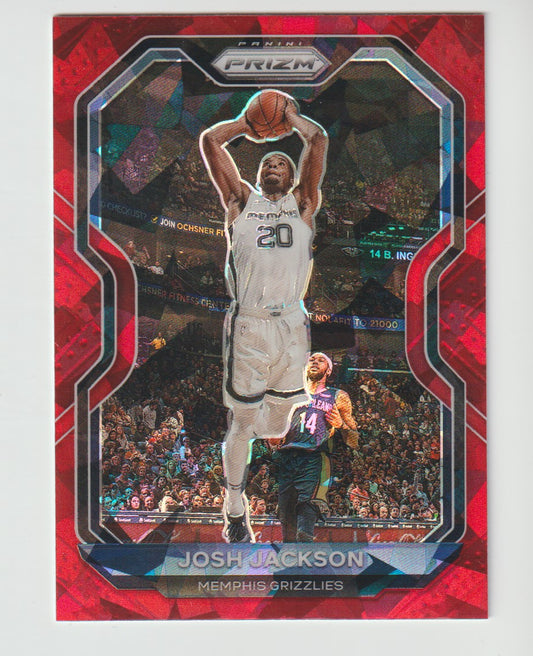 106 Josh Jackson - Memphis Grizzlies Red Ice Prizm