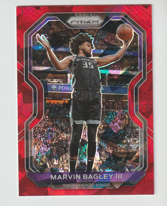 172 Marvin Bagley III - Sacramento Kings Red Ice Prizm