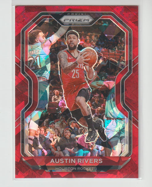 182 Austin Rivers - Houston Rockets Red Ice Prizm