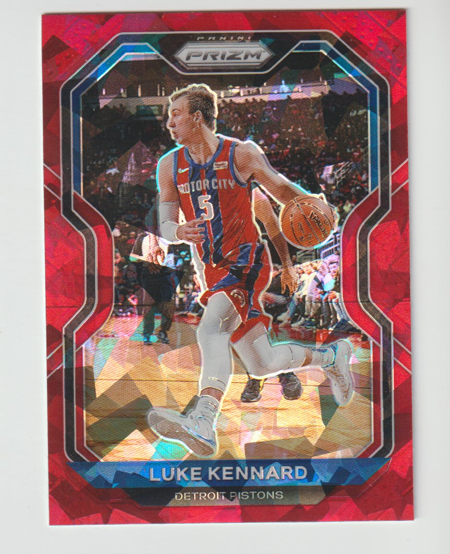 201 Luke Kennard - Detroit Pistons Red Ice Prizm