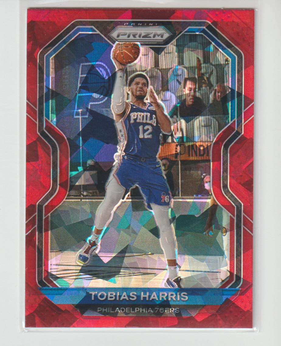 202 Tobias Harris - Philadelphia 76ers Red Ice Prizm