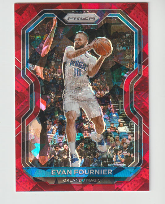 216 Evan Fournier - Orlando Magic Red Ice Prizm