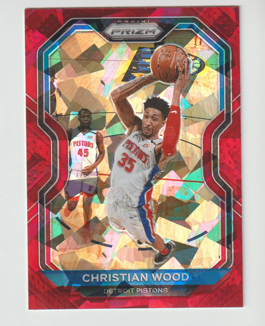 217 Christian Wood - Detroit Pistons Red Ice Prizm