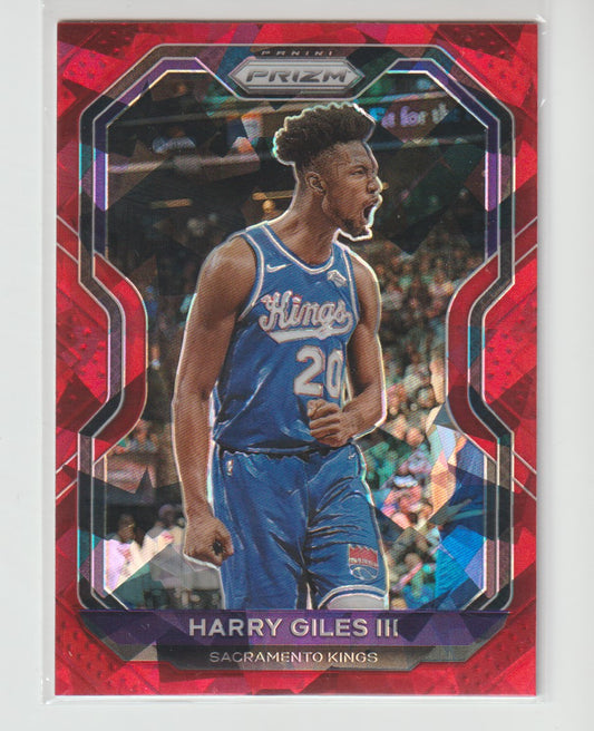 233 Harry Giles III - Sacramento Kings Red Ice Prizm