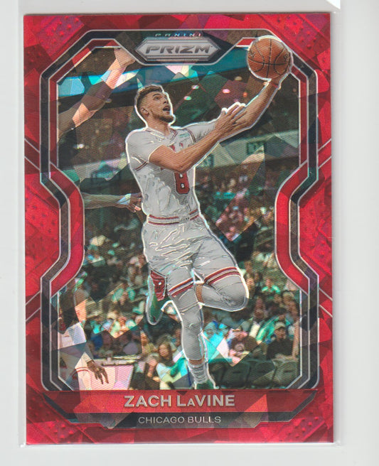 234 Zach LaVine - Chicago Bulls Red Ice Prizm