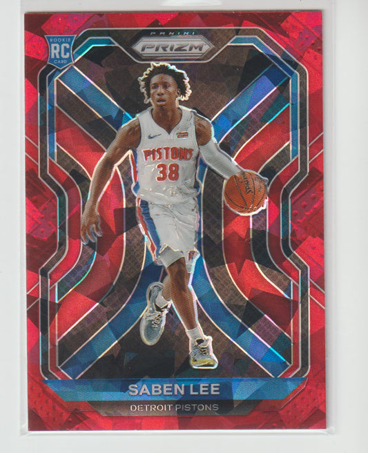 261 Saben Lee - Detroit Pistons Red Ice Prizm