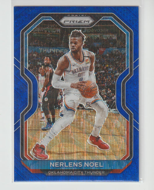 108 Nerlens Noel - Oklahoma City Thunder Blue Wave Prizm