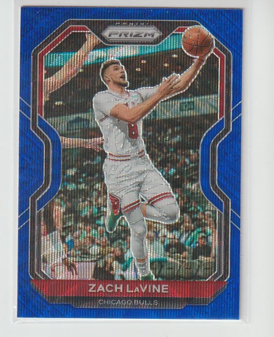 234 Zach LaVine - Chicago Bulls Blue Wave Prizm