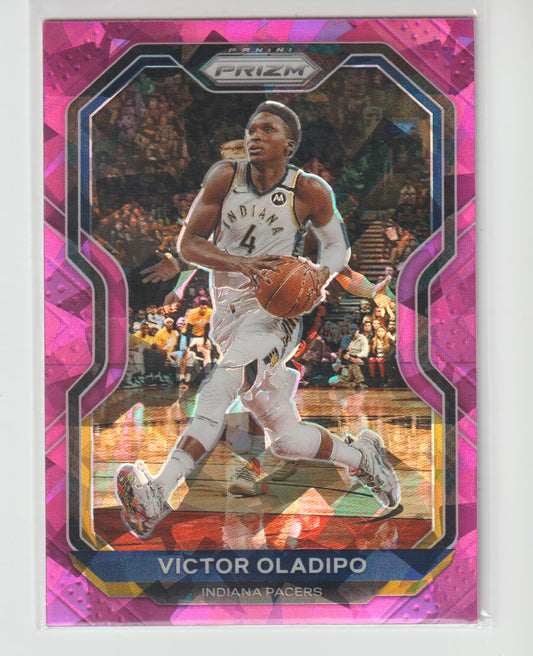 100 Victor Oladipo - Indiana Pacers Pink Ice Prizm