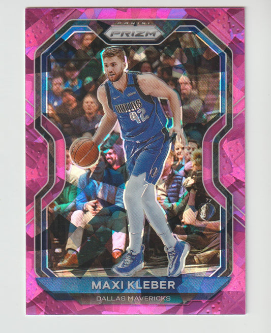 186 Maxi Kleber - Dallas Mavericks Pink Ice Prizm