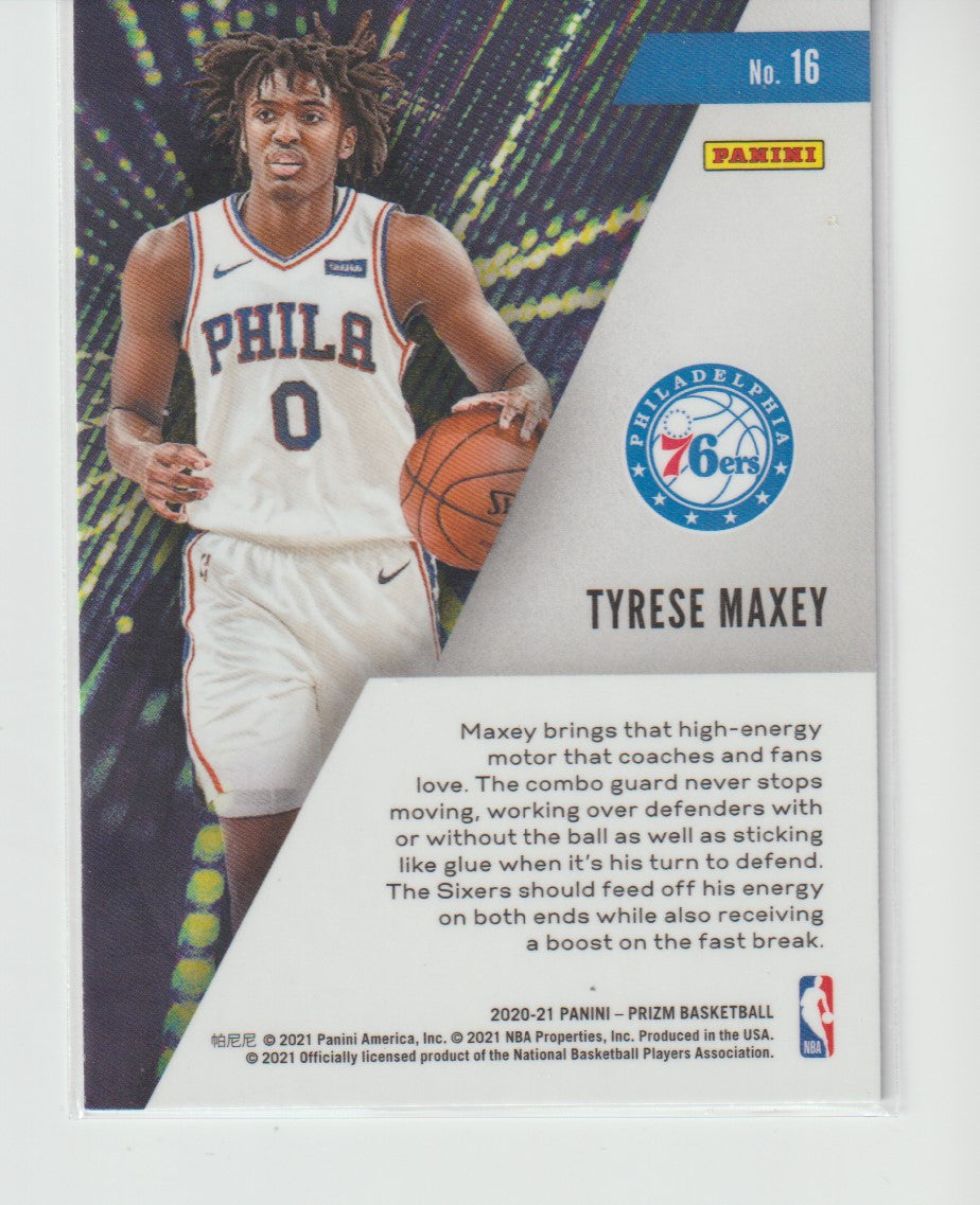 Instant Impact 016 Tyrese Maxey - Philadelphia 76ers