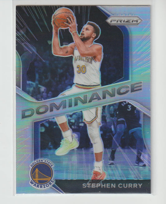 Dominance 024 Stephen Curry - Golden State Warriors Silver Prizm