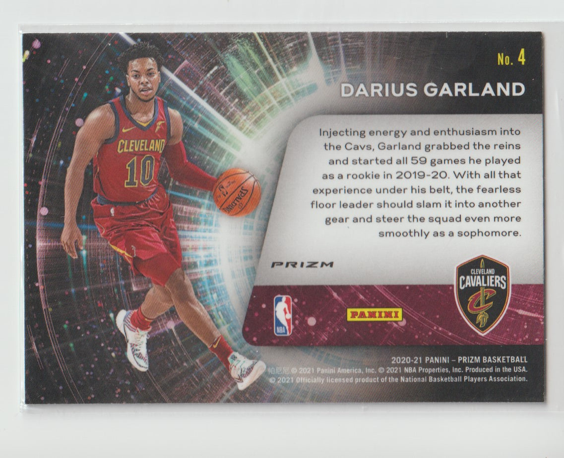 Sophomore Stars 004 Darius Garland - Cleveland Cavaliers  Green Prizm