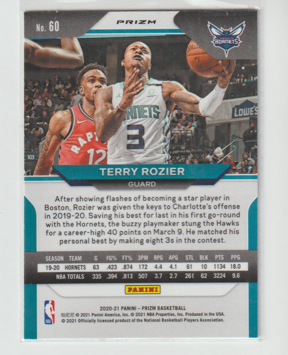 060 Terry Rozier - Charlotte Hornets Green Prizm