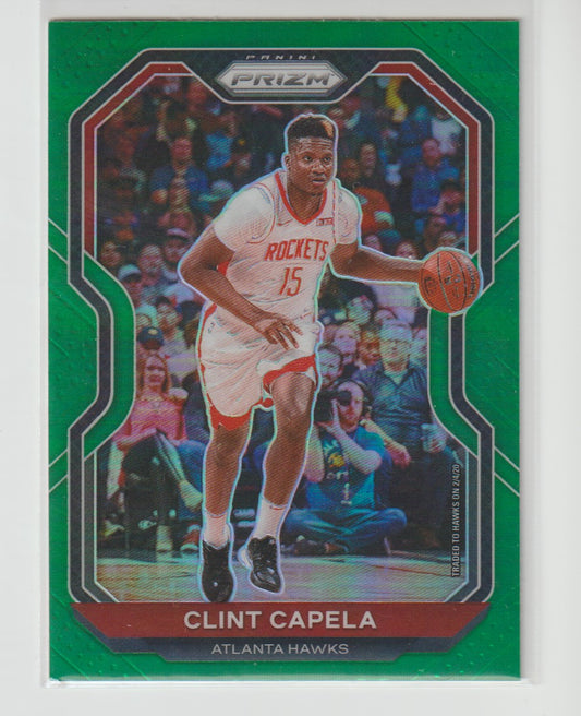 069 Clint Capela - Atlanta Hawks Green Prizm