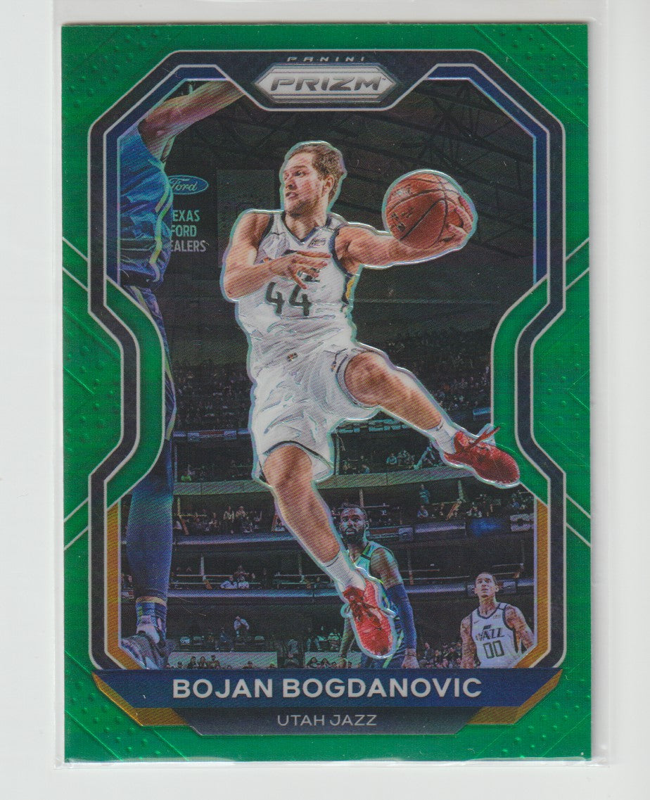 072 Bojan Bogdanovic - Utah Jazz Green Prizm