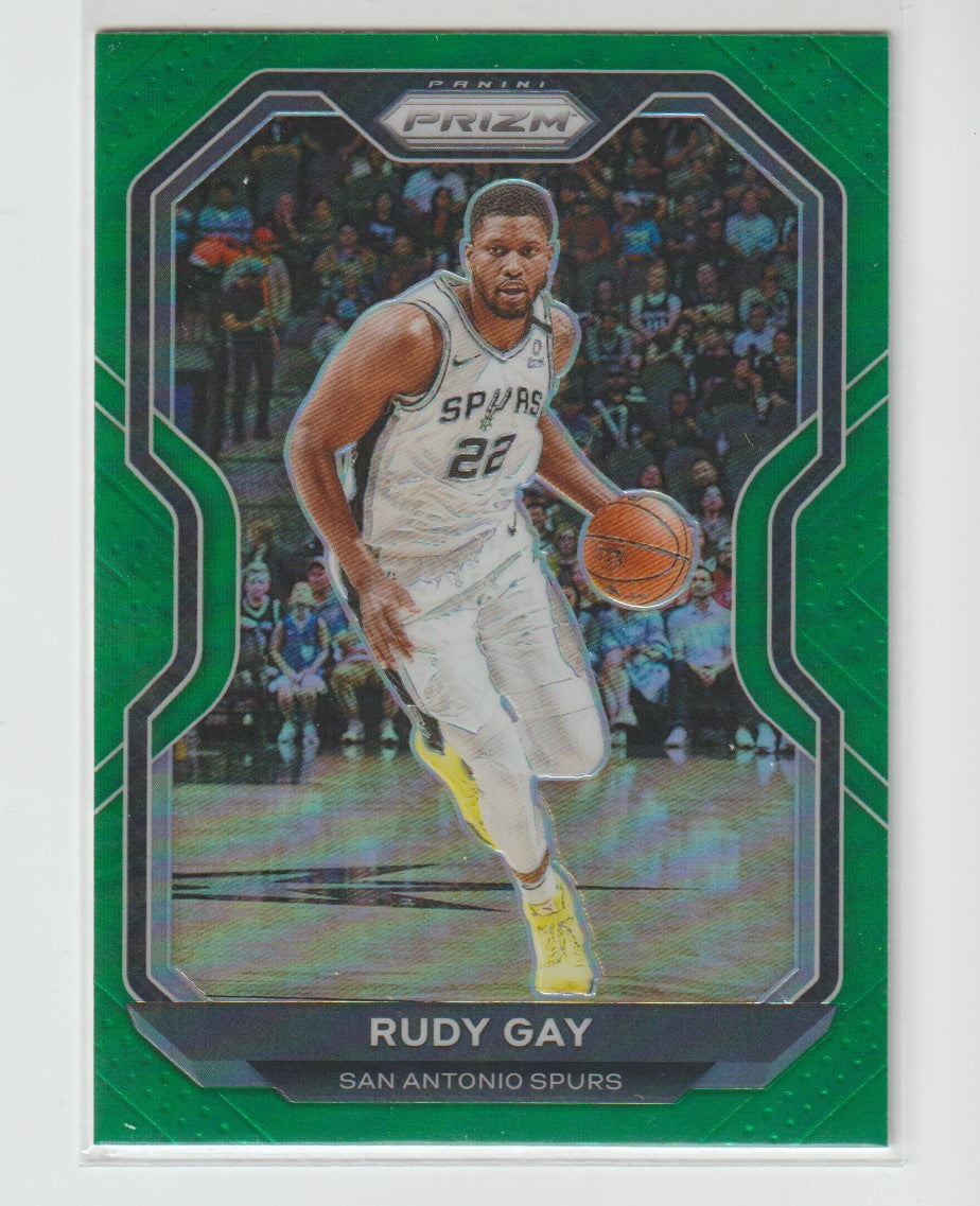 004 Rudy Gay - San Antonio Spurs Green Prizm