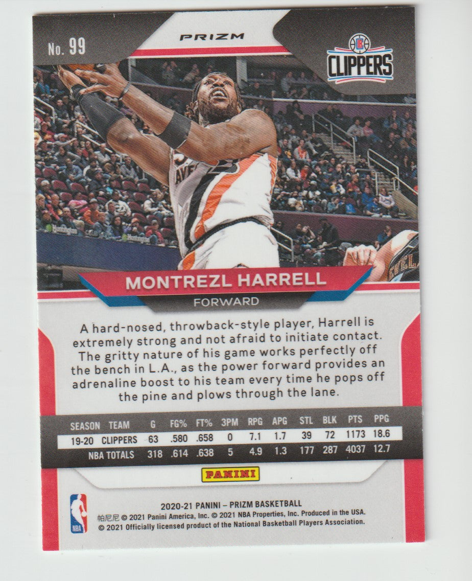 099 Montrezl Harrell - Los Angeles Clippers Green Prizm