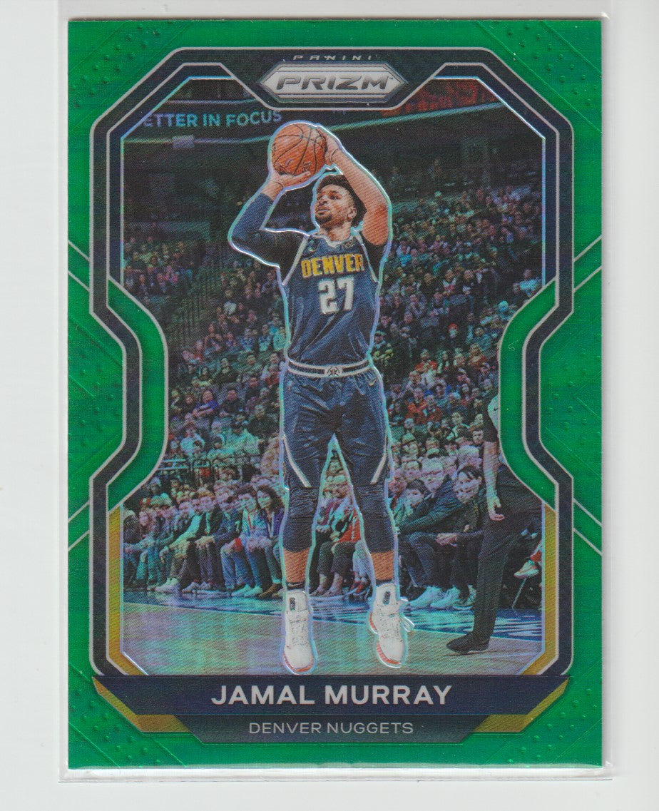 124 Jamal Murray - Denver Nuggets Green Prizm