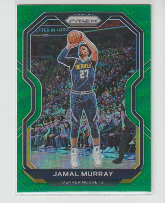 124 Jamal Murray - Denver Nuggets Green Prizm