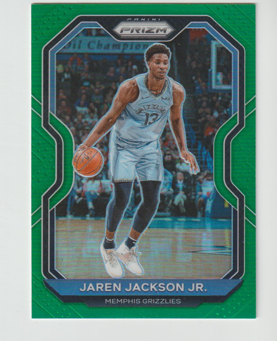 126 Jaren Jackson Jr. - Memphis Grizzlies Green Prizm