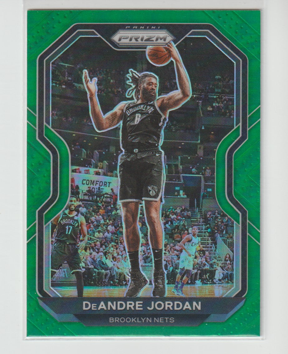 130 DeAndre Jordan - Brooklyn Nets Green Prizm