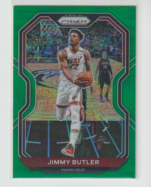 137 Jimmy Butler - Miami Heat Green Prizm