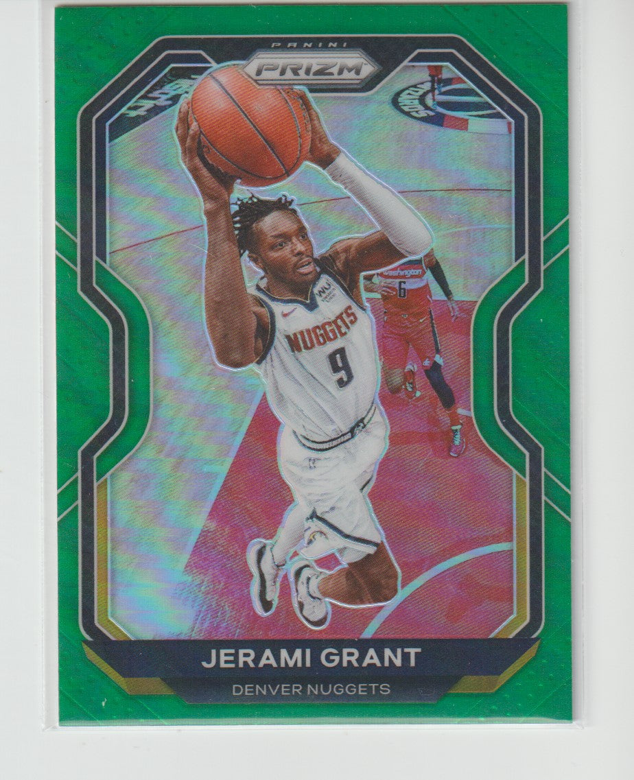 143 Jerami Grant - Denver Nuggets Green Prizm