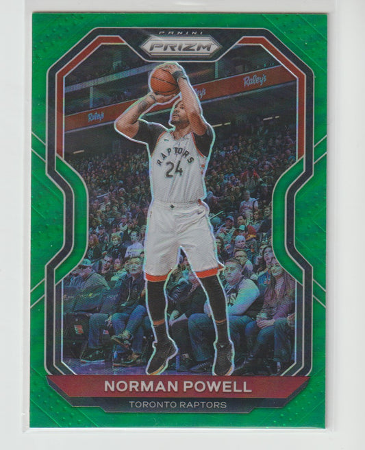 157 Norman Powell - Toronto Raptors Green Prizm