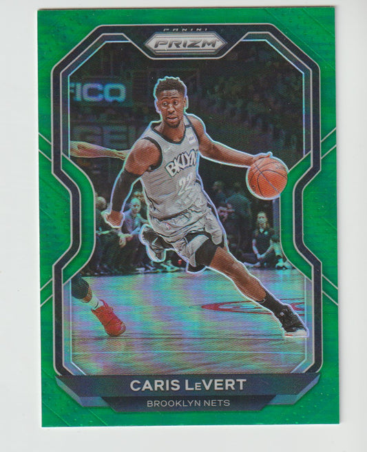 162 Caris LeVert - Brooklyn Nets Green Prizm