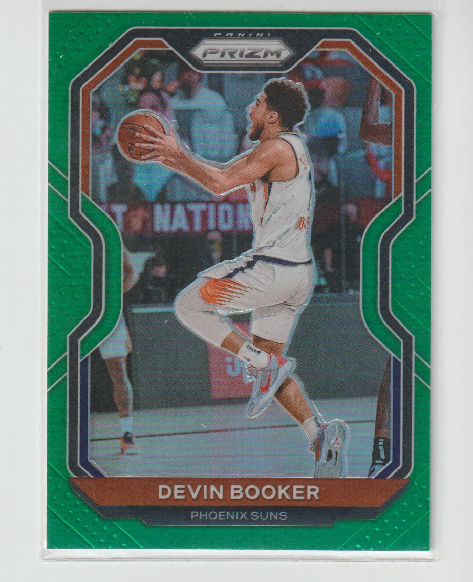 214 Devin Booker - Phoenix Suns Green Prizm